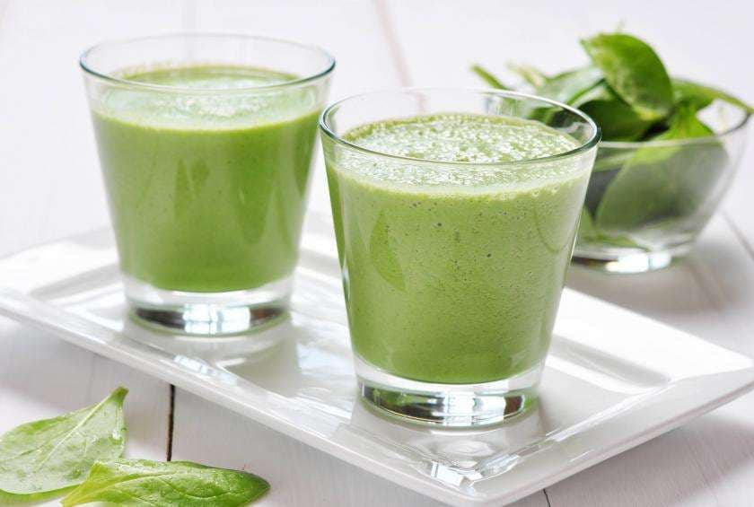 Smoothie me spinaq për më shumë energji
