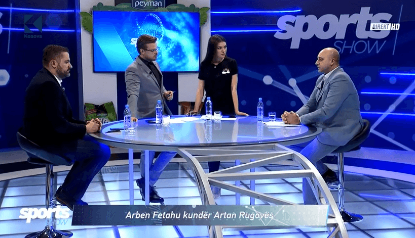 Arben Fetahu vs. Artan Rugova, përballja në Sports Show (VIDEO)