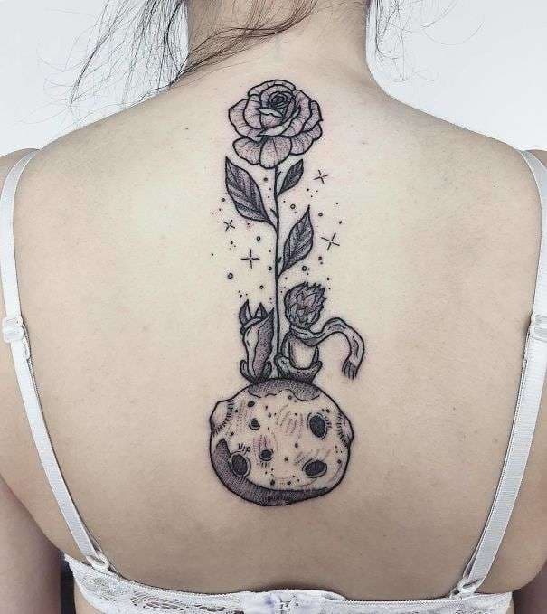 Ide për tatuazhe në shpinë (FOTO)