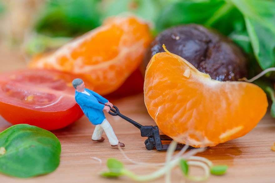 Miniaturë në ushqimet e mëngjesit (FOTO)