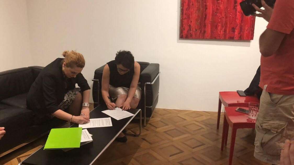Reshitaj në Venedik, memorandum me Akademinë Kulturore Europiane