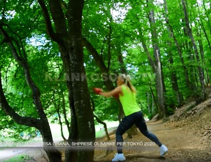 Karateistja Fortesa Orana, shpresa olimpike kosovare për Tokyo 2020 (VIDEO)