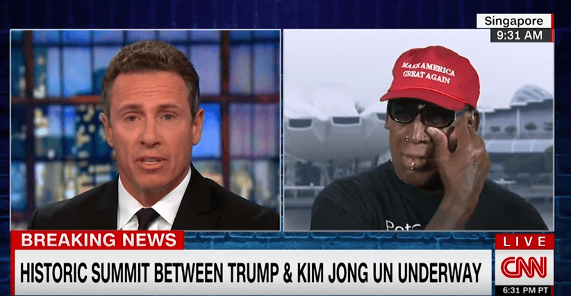 Ish-basketbollisti i njohur qan pas takimit të Trump me Kim (VIDEO)