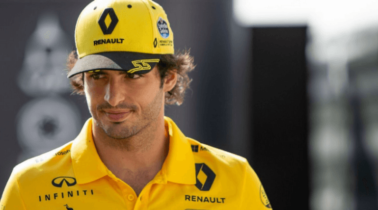 Carlos Sainz pauses i Fernando Alonso
