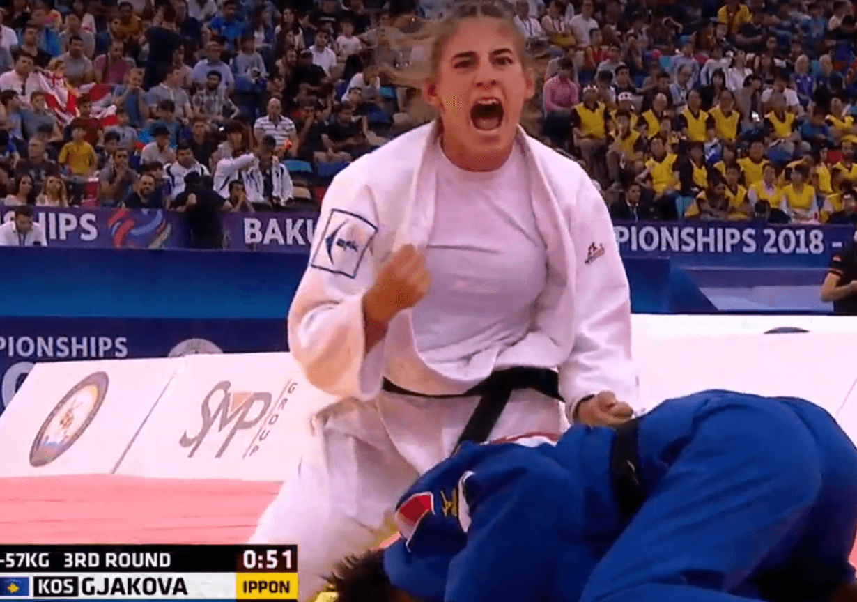 Nora Gjakova s’ka të ndalur, kualifikohet në qerekfinale