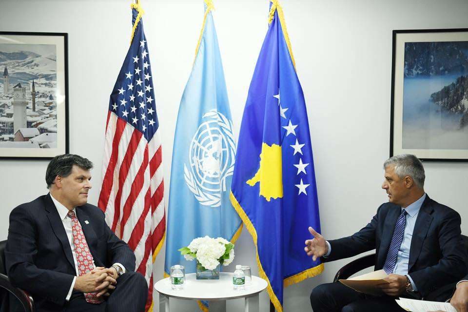 Thaçi në SHBA takon shefin e MCC-së, diskutojnë për thellimin e bashkëpunimeve