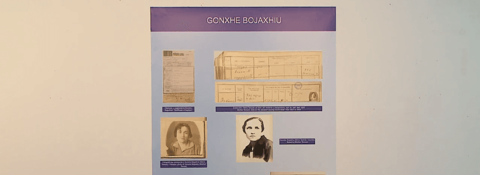 Pasaporta e Nënë Terezës ekspozohet në Muzeun Historik Kombëtar