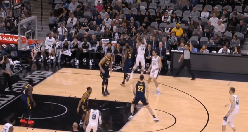 Spurs befasohen nga Pacers (VIDEO)