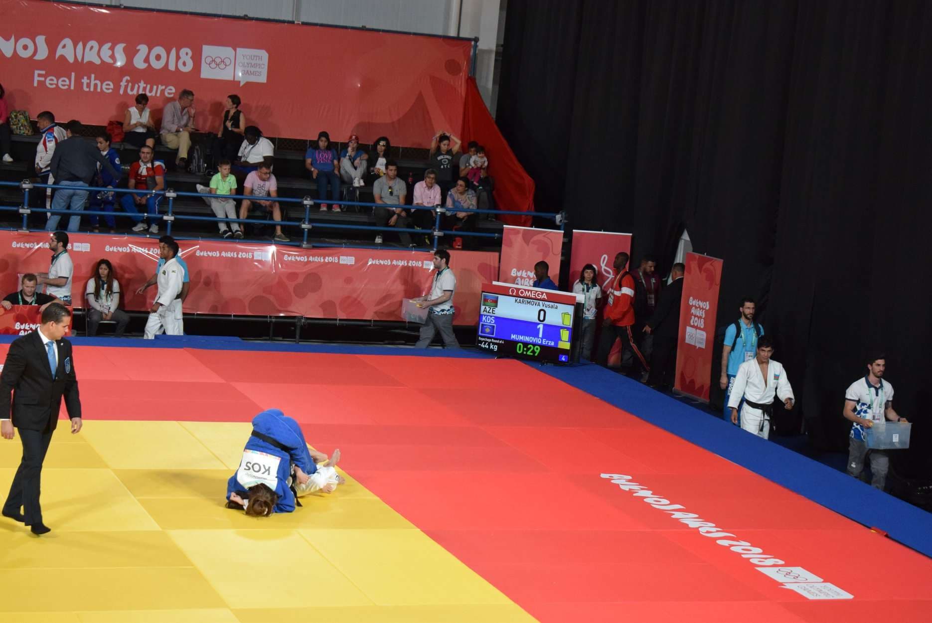 Xhudistja Muminoviq një luftë larg medaljes së bronztë