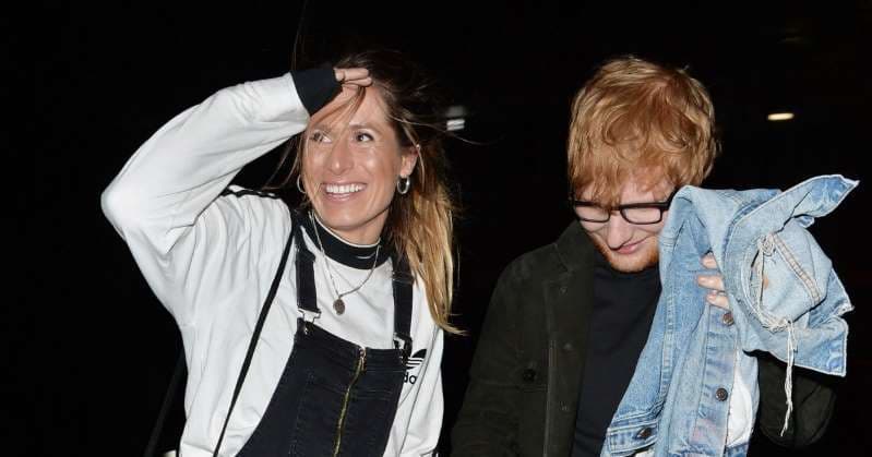 Ed Sheeran si rrallë herë poston fotografi me të fejuarën