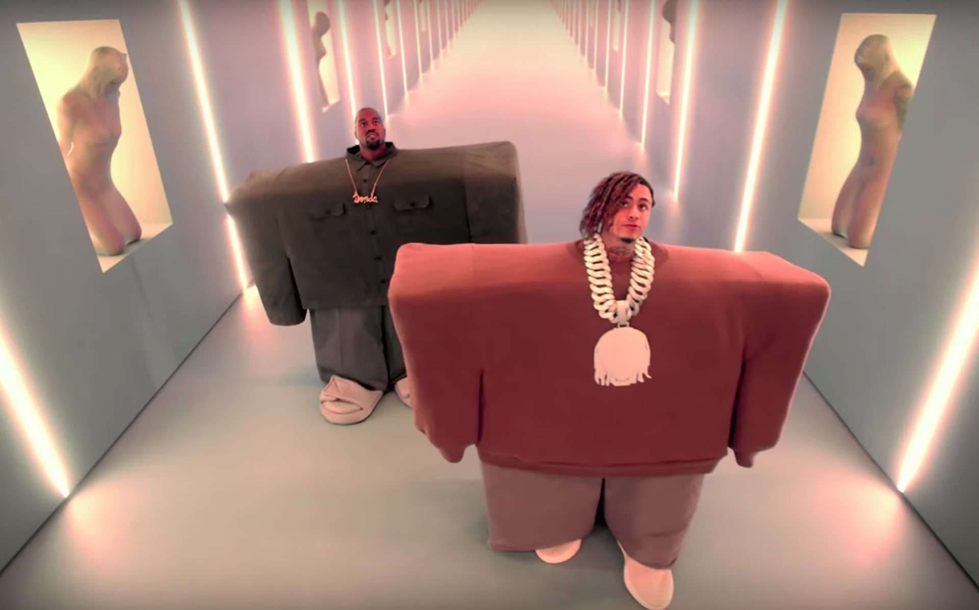 Djali i Kim dhe Kourtney si Kanye dhe Lil Pump në klipin ‘Love It’