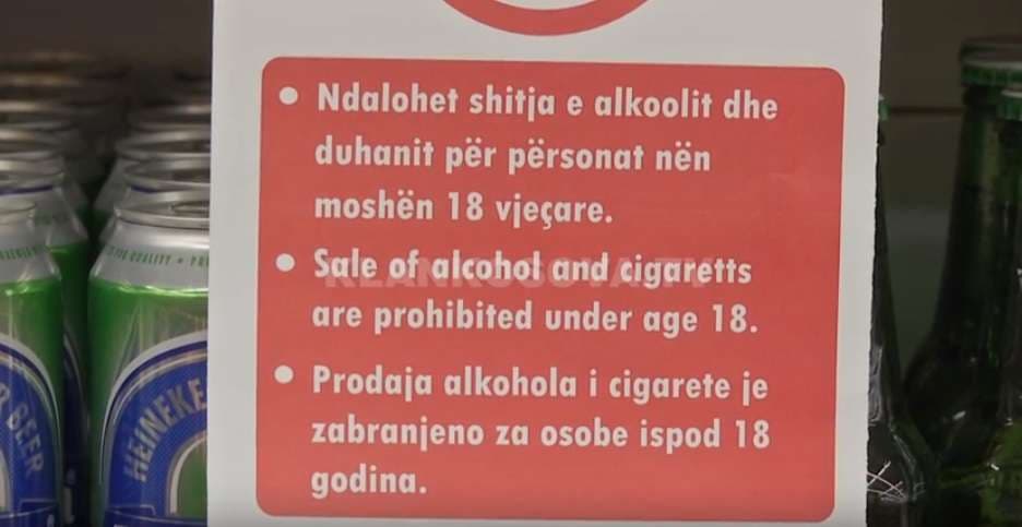 Alkooli dhe duhani, zbatohet ligji për moshën (VIDEO)