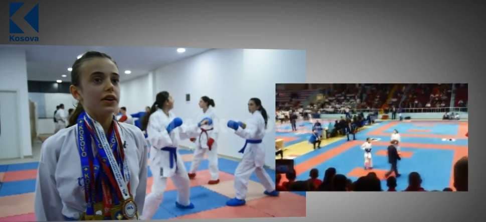 Qëndresa Ibrahimi, 11-vjeçarja me 54 medalje ne karate (VIDEO)