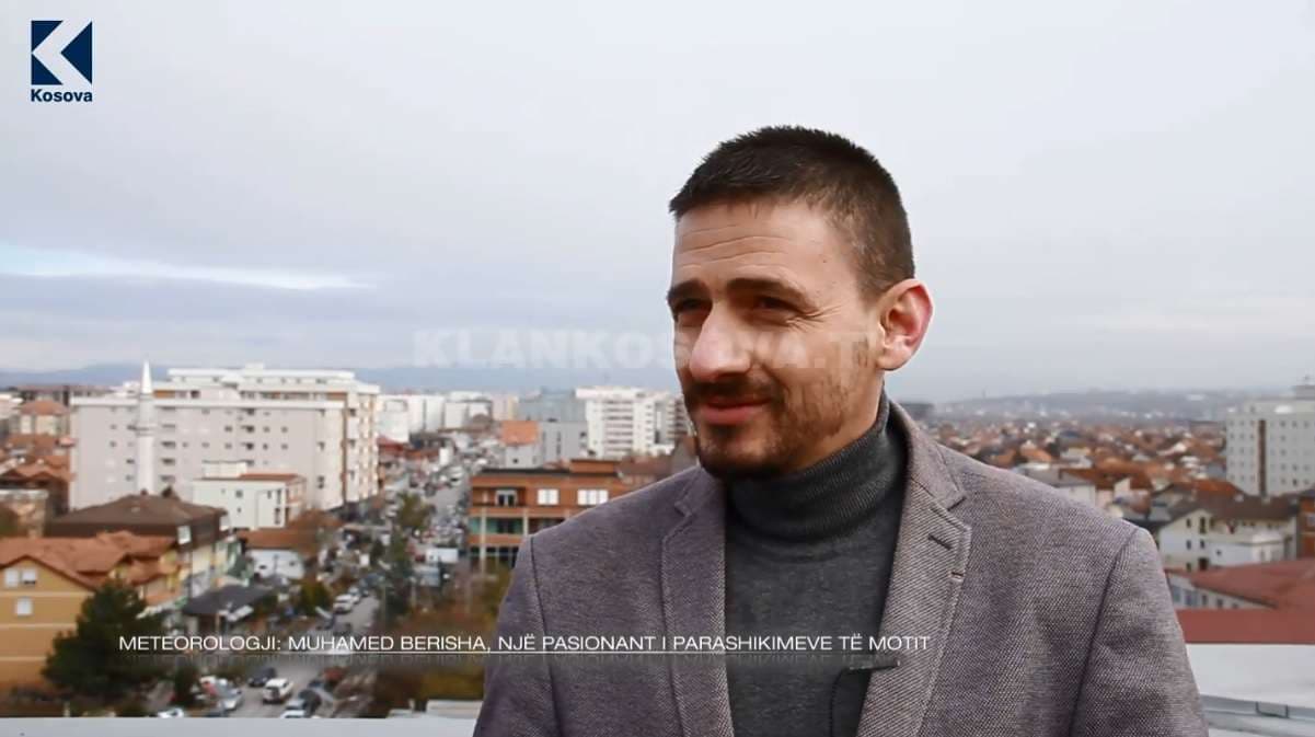 Muhamed Berisha, një pasionant i parashikimeve të motit (VIDEO)