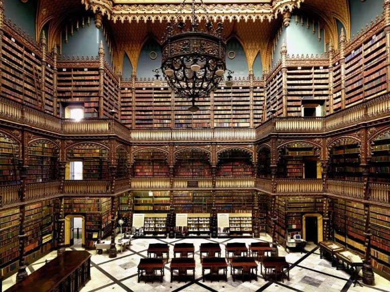 Brenda bibliotekave më të bukura të botës (FOTO)