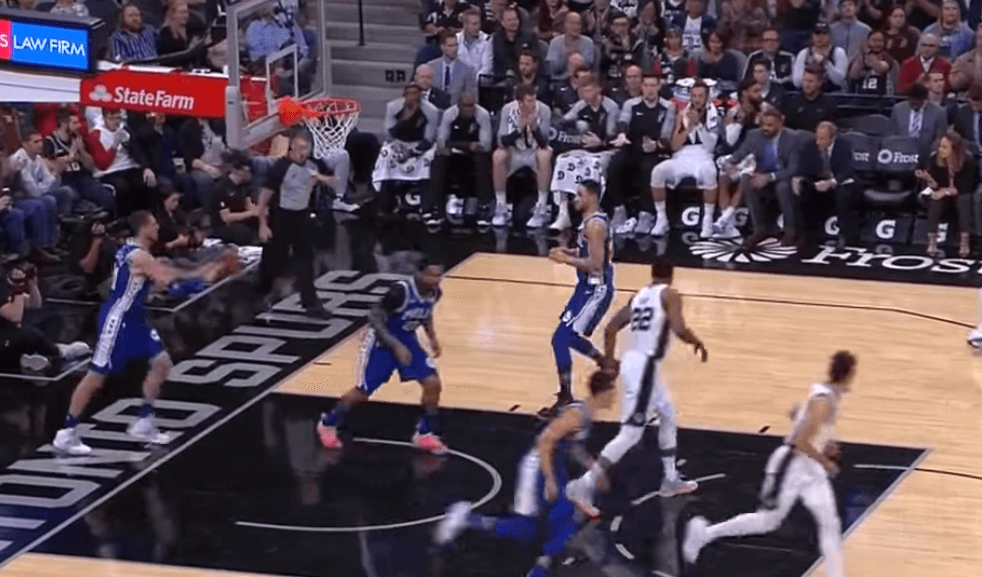 Spurs mposhtin 76ers (VIDEO)