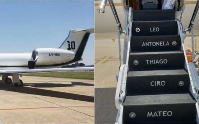 Messi blen avion privat, stampon emrat e familjarëve te shkallët (Foto)
