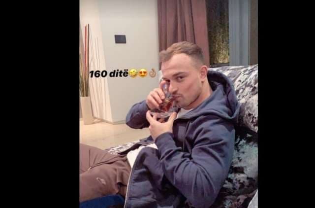 Xherdan Shaqiri i pi 160 çaja në ditë (FOTO)