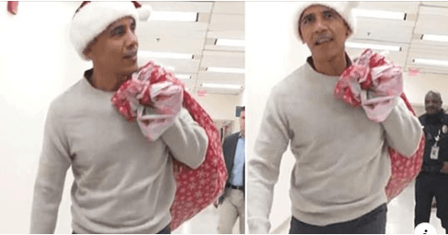 Ish-presidenti amerikan Barack Obama si babadimër, u ofron dhurata fëmijëve të Spitalit në DC (FOTO)