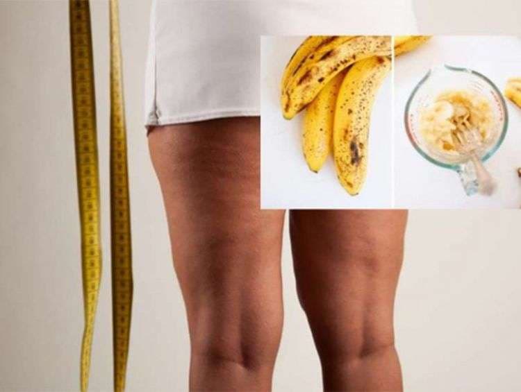 Thuajini JO celulitit me skrabin natyral me banane!