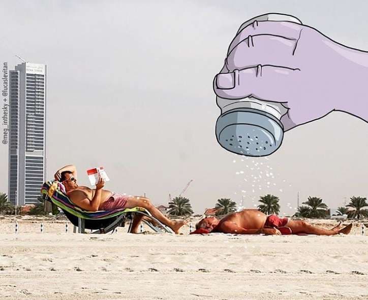 Imagjinata qesharake e artistit brazilian (FOTO)