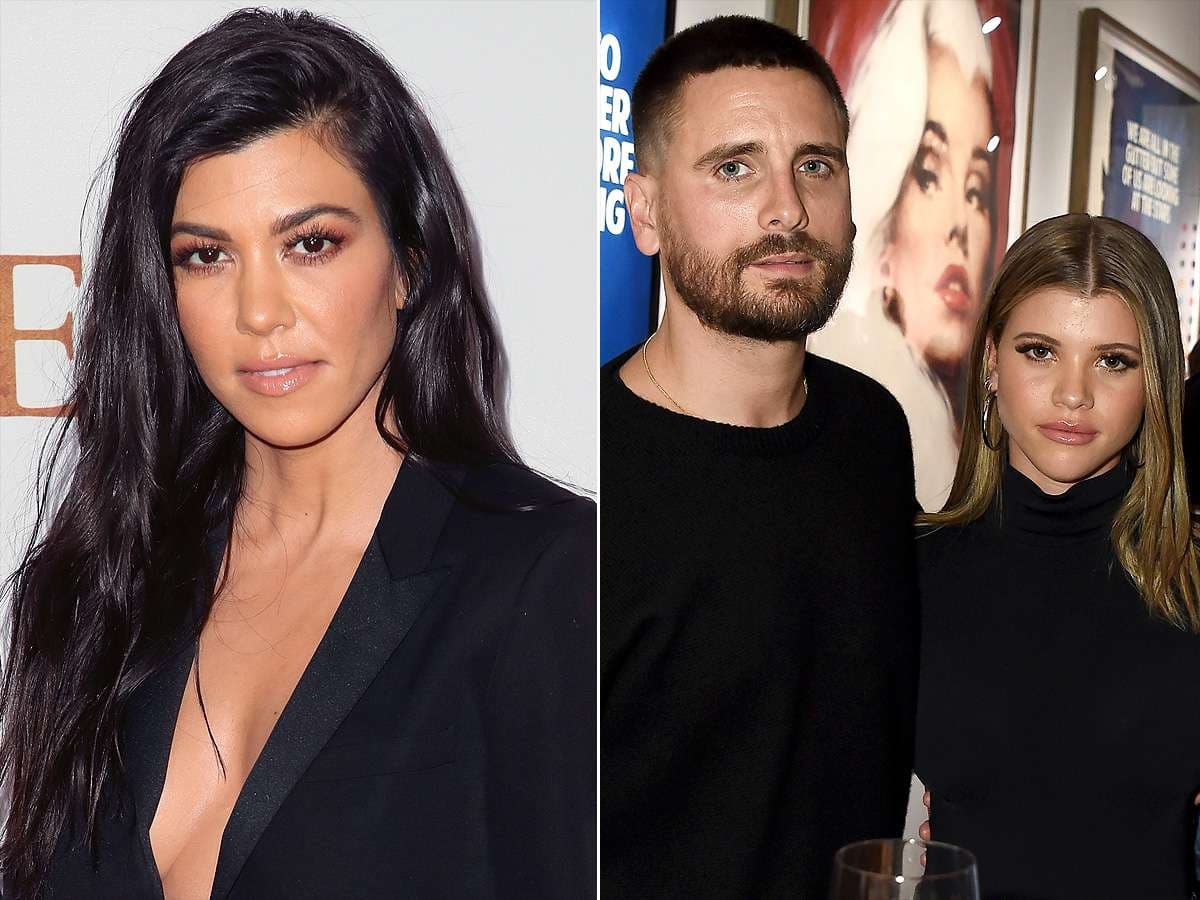 Drejt fundit drama mes Kourtney, Scott dhe Sofia