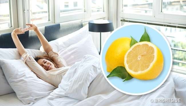 Ja çfarë ndodh nëse vendosni një limon afër shtratit