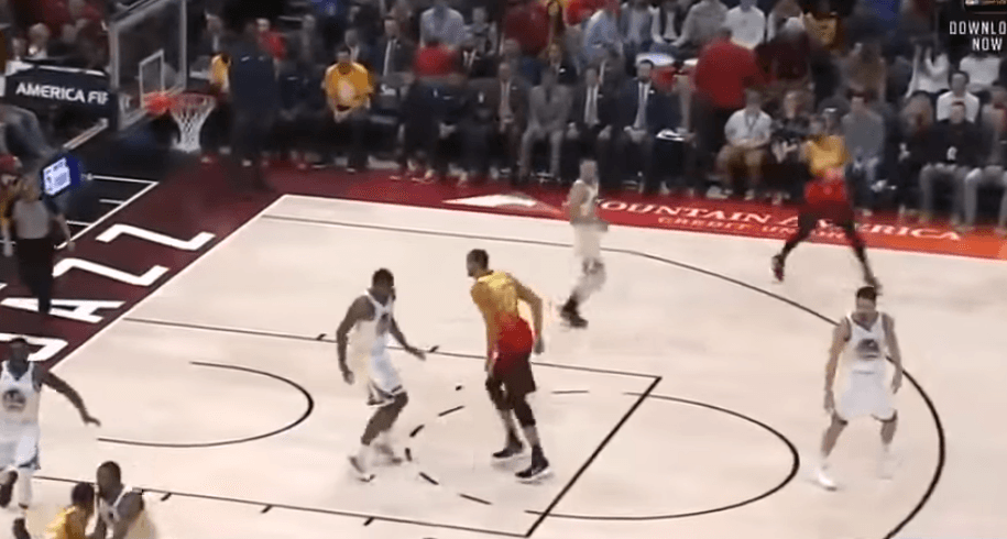 Jazz mundin Warriors (VIDEO)