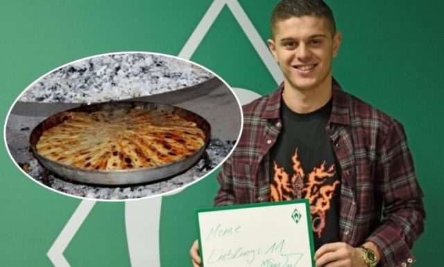 Rashica i do shumë ushqimet tradicionale; "Flija" e preferuara e tij