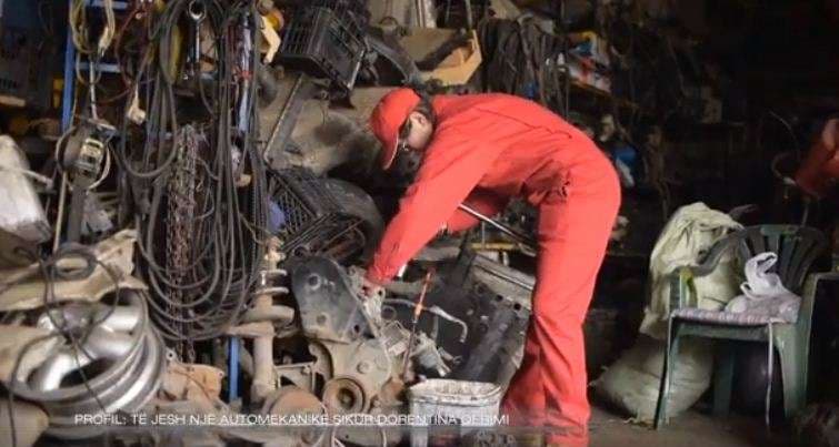 Të jesh një automekanike si Dorentina Qerimi (VIDEO)