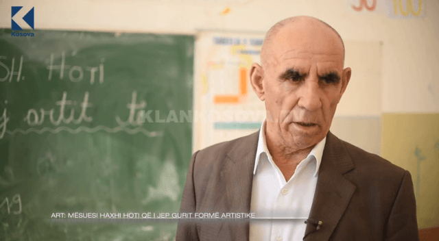 Mësuesi Haxhi Hoti, që i jep gurit formë artistike (VIDEO)