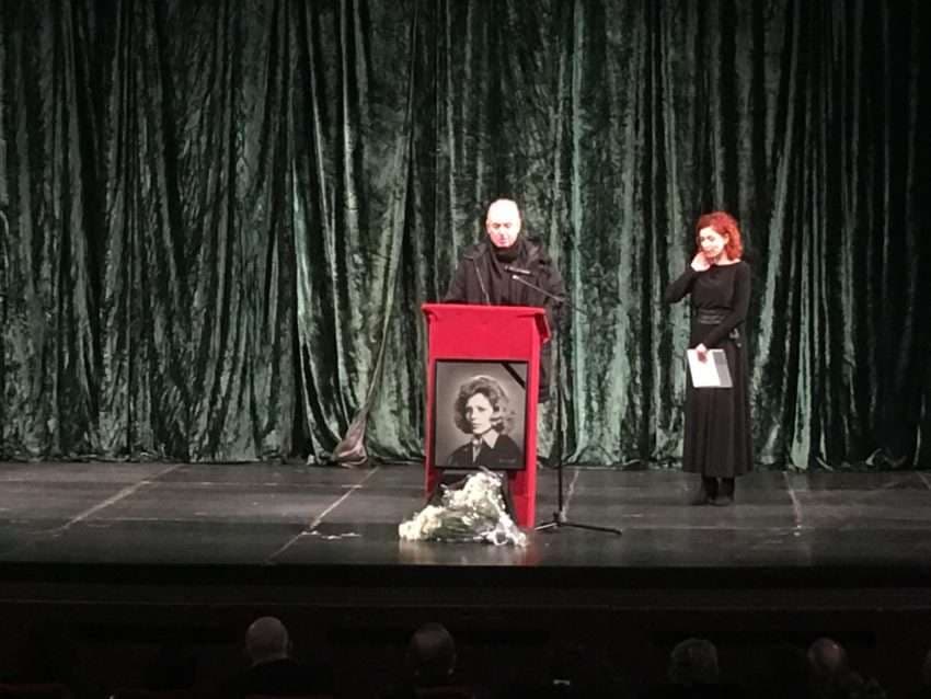 Në Teatrin Kombëtar nderohet vepra e aktores, Fatime Llugiqi