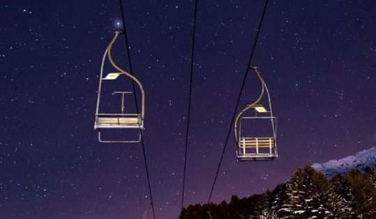 Brezovica nën dritën e hënës dhe yjeve (FOTO)