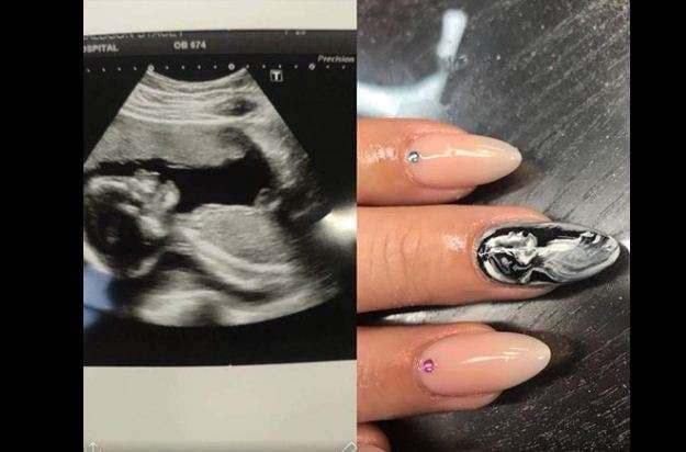 Nënat ilustrojnë foshnjat e tyre në thonj (FOTO)