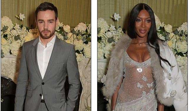 Liam Payne flirton me Naomi Campbell