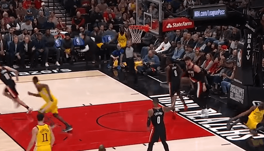 Blazers befasojnë kampionët (VIDEO)