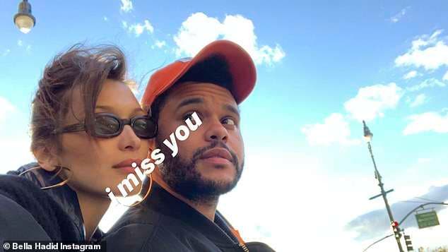 Bella Hadid për The Weeknd: Ti më mungon
