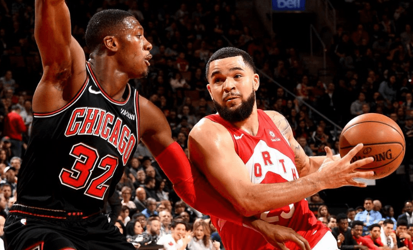 Raptors ngadhënjejnë ndaj Bulls (VIDEO)