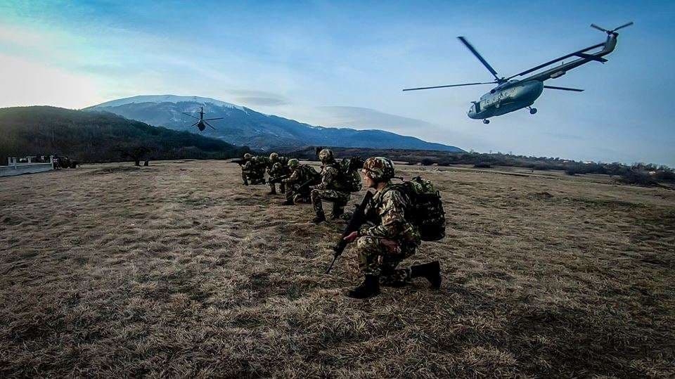 KFOR-i mban ushtrime në Dragash