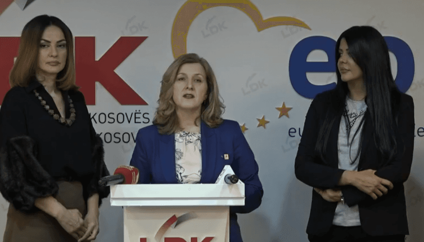 Gratë e LDK-së kritika për koalicionin qeverisës