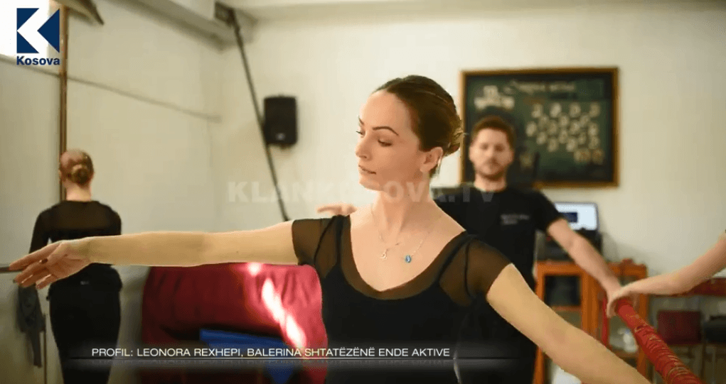 Leonora Rexhepi, balerina shtatzënë në muajin e shtatë ende aktive (VIDEO)