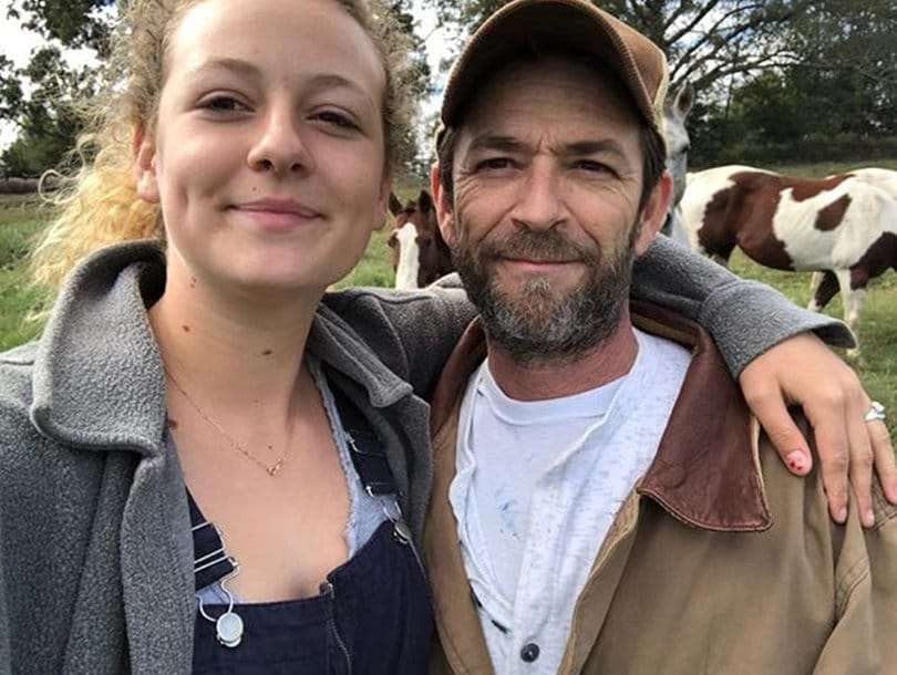 Sophie Perry kujton babanë e saj Luke Perry (FOTO)