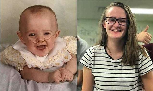 Lindi veç gjysmë kilogrami tani po mbaron shkollën e mesme