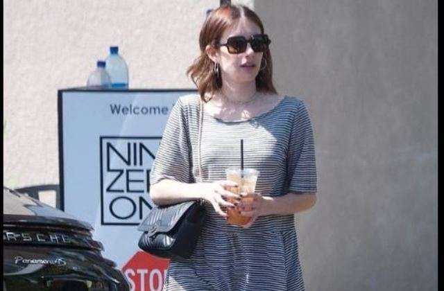 Emma Roberts ndryshon modelin e flokëve