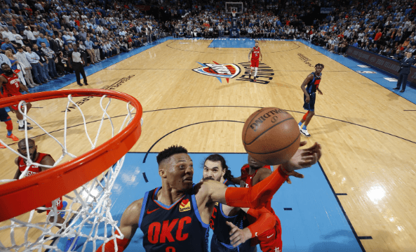 OKC fiton derbin dramatik ndaj Rockets (VIDEO)