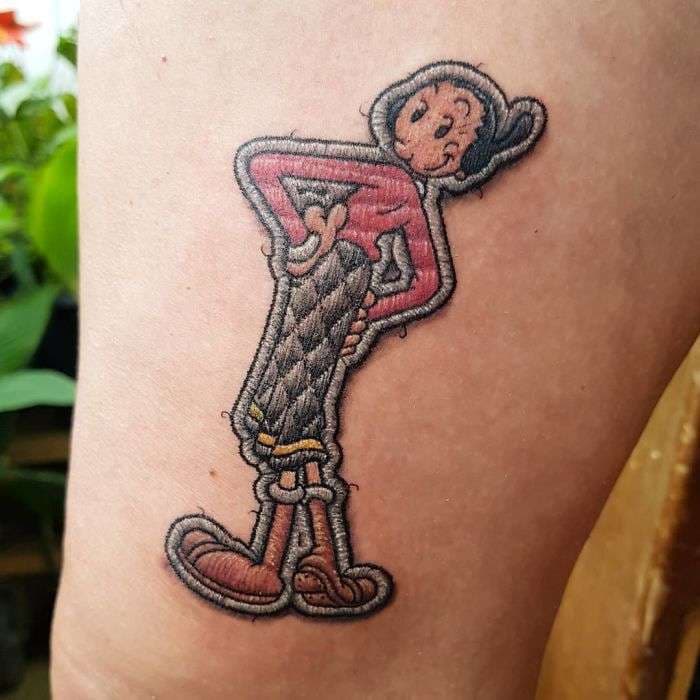 Tani tatuazhet e “qëndisura” janë në modë (FOTO)