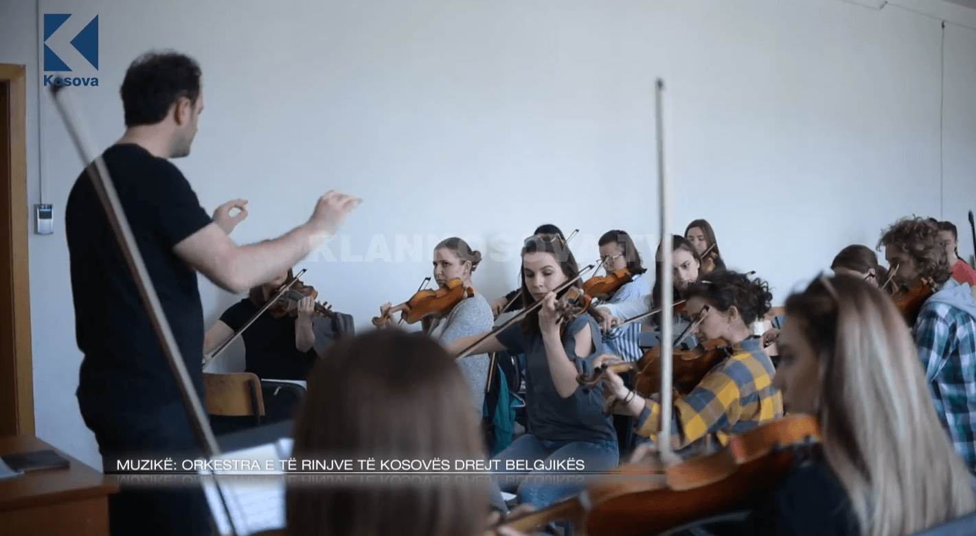 Orkestra e të rinjve të Kosovës drejt Belgjikës (VIDEO)