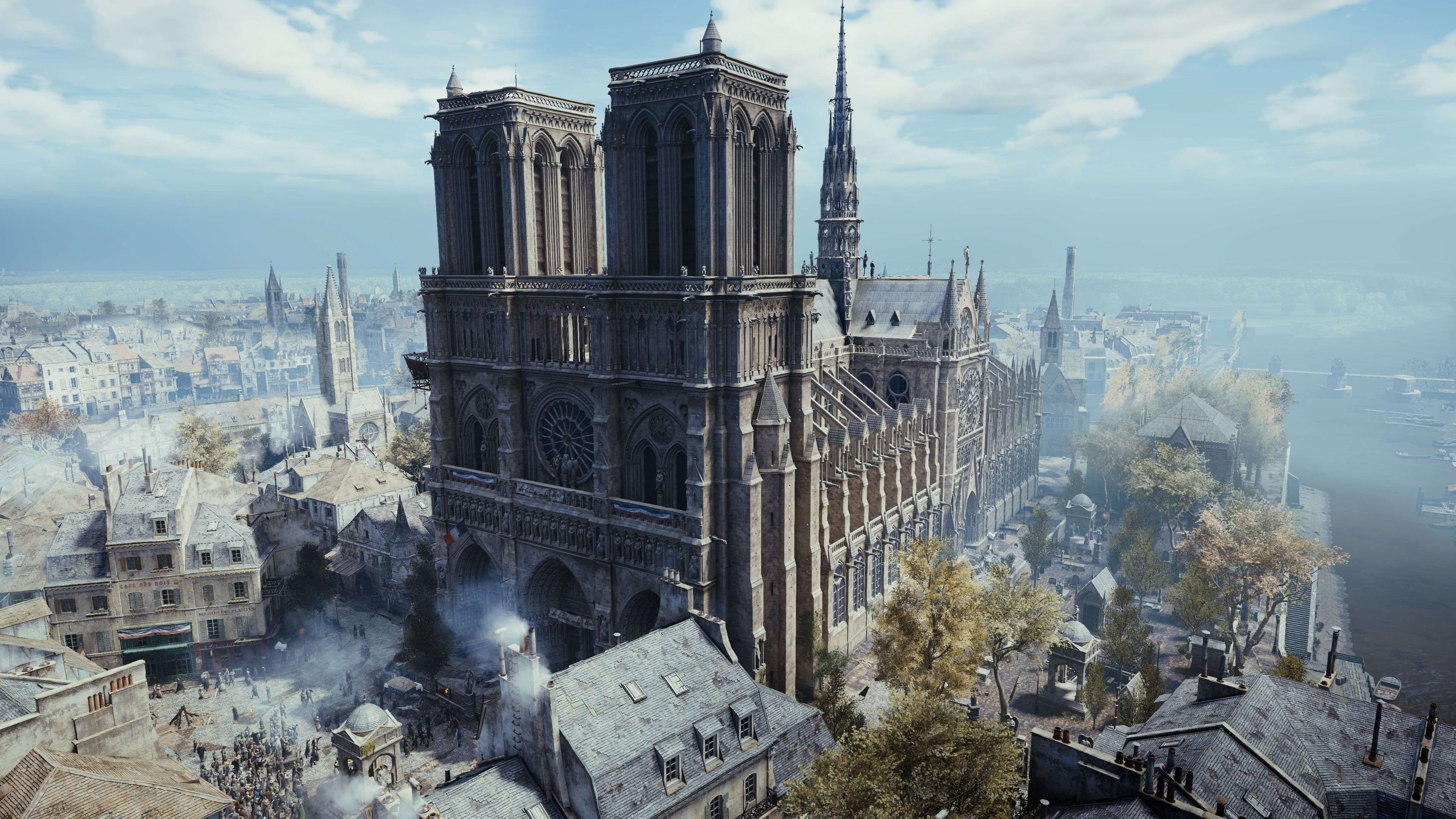 Rindërtimi i Notre Dame bazuar në videolojë?