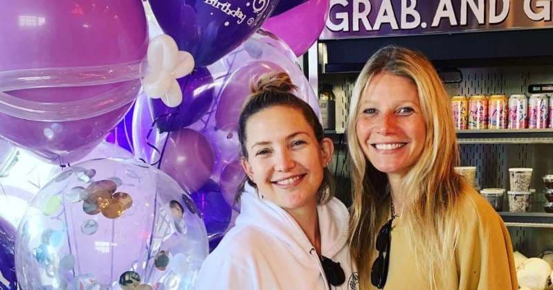 Kate Hudson befasohet nga Gwyneth Paltrow në ditëlindjen e saj të 40-të