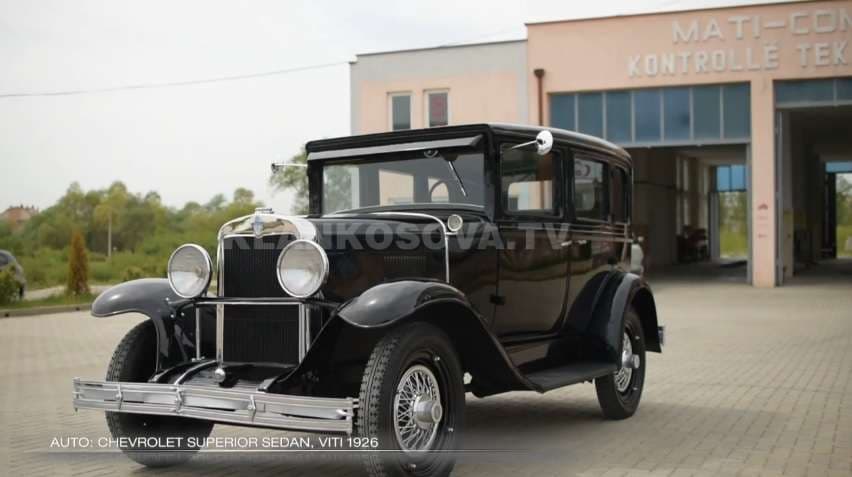 Nga Zvicra në Kosovë, Chevrolet Superior Sedan, viti 1926 (VIDEO)
